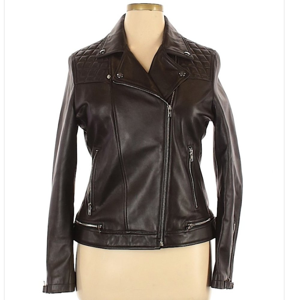 Mason & Cooper Lamb Moto Jacket XL